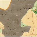 Historické mapy samoty Kopaniny